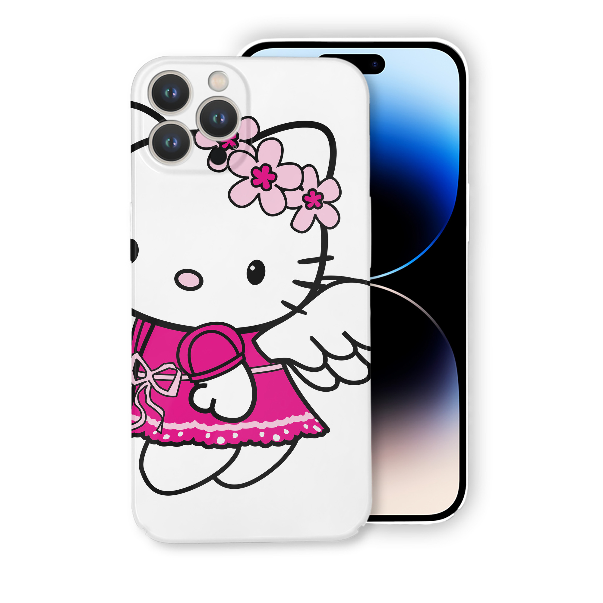 （画像用） Hello Kitty ハローキティ 【iPhone 14シリーズ対応】ハードケース